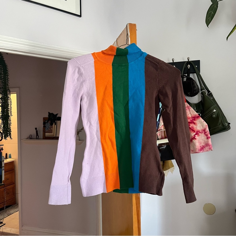 JoosTricot multicolor turtleneck